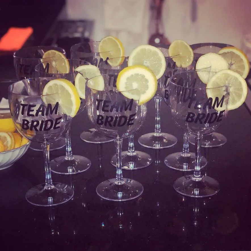 Taça de gin personalizada Despedida de Solteira