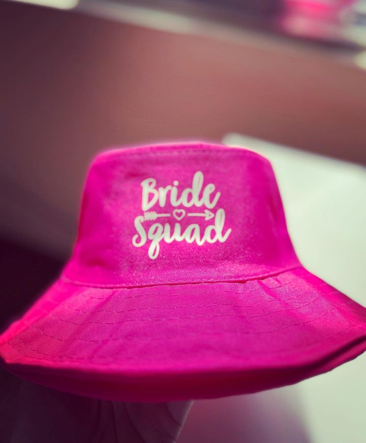 Chapéu bucket hat personalizado Despedida Solteira